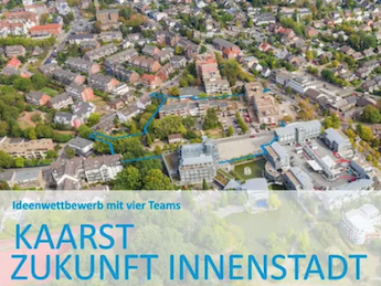 link instinct® dokumentiert mit Harry Flint Videoreportagen den Wettbewerb "Kaarst Zukunft Innenstadt"